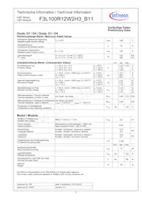 F3L100R12W2H3B11BPSA1 Datasheet Pagina 5