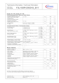 F3L150R12W2H3B11BPSA1 Datasheet Pagina 5