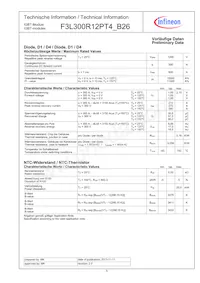 F3L300R12PT4B26COSA1 Datasheet Page 5