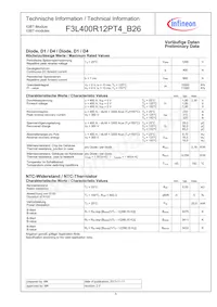 F3L400R12PT4B26BOSA1 Datasheet Page 5