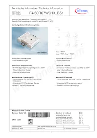 F4-50R07W2H3_B51 Datasheet Copertura