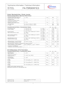 F475R06W1E3BOMA1 Datasheet Page 3