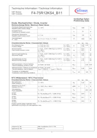 F475R12KS4B11BOSA1 Datasheet Page 3