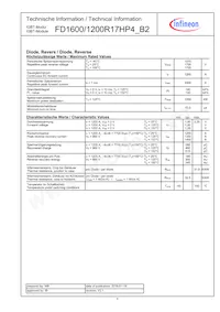 FD16001200R17HP4B2BOSA2 Datasheet Page 4