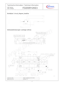 FD200R12KE3HOSA1 Datasheet Page 8