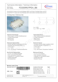 FD300R07PE4B6BOSA1 Datenblatt Cover