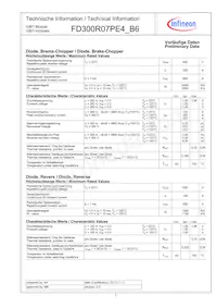 FD300R07PE4B6BOSA1 Datasheet Pagina 3