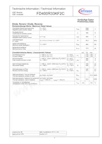 FD400R33KF2CNOSA1 Datasheet Pagina 3