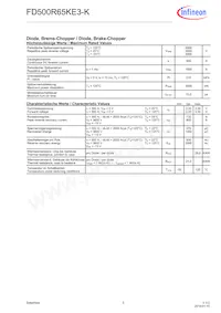 FD500R65KE3KNOSA1 Datasheet Pagina 3