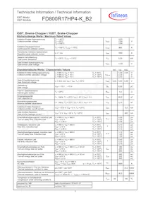 FD800R17HP4KB2BOSA2 Datasheet Page 2