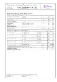 FD800R17HP4KB2BOSA2 Datasheet Page 3