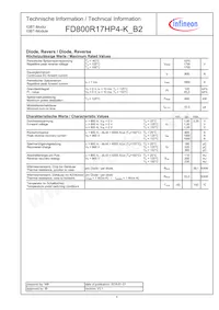 FD800R17HP4KB2BOSA2 Datasheet Page 4
