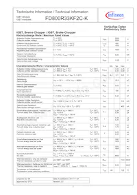 FD800R33KF2CKNOSA1數據表 頁面 2