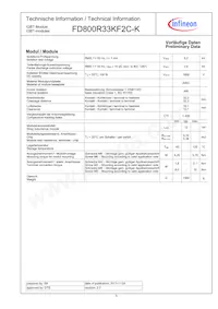 FD800R33KF2CKNOSA1 Datasheet Page 5