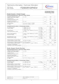 FD900R12IP4DVBOSA1 Datasheet Page 3