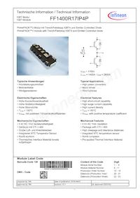 FF1400R17IP4PBOSA1 Datasheet Copertura