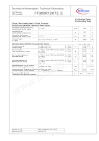 FF300R12KT3EHOSA1 Datenblatt Seite 2