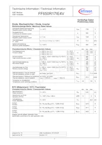 FF650R17IE4VBOSA1 Datasheet Pagina 3