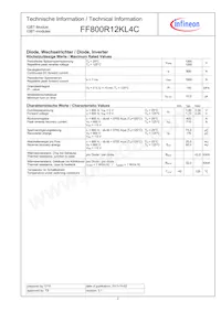 FF800R12KL4CNOSA1 Datasheet Page 2