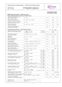 FF900R12IE4VBOSA1 Datasheet Page 2