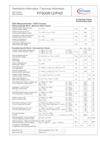 FF900R12IP4DBOSA2 Datasheet Page 2