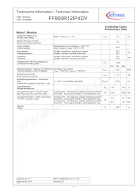 FF900R12IP4DVBOSA1 Datasheet Page 4