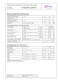 FF900R12IP4PBOSA1 Datasheet Page 3