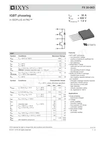FII30-06D Datasheet Cover