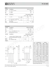 FII30-06D Datasheet Page 2