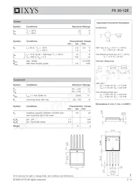 FII30-12E Datasheet Page 2