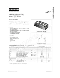 FMG2G300US60E Datasheet Copertura