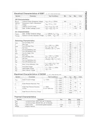 FMG2G300US60E Datasheet Page 2