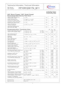 FP10R12W1T4B11BOMA1 Datasheet Page 3