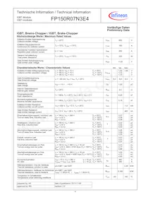 FP150R07N3E4BOSA1 Datasheet Page 4