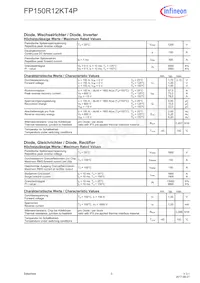 FP150R12KT4PBPSA1數據表 頁面 3