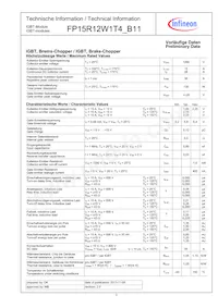 FP15R12W1T4B11BOMA1 Datasheet Page 3