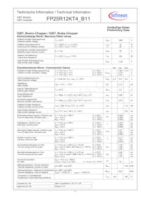 FP25R12KT4B11BOSA1 Datasheet Page 4