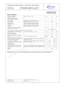 FP25R12KT4B11BOSA1 Datasheet Page 6