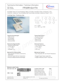 FP25R12U1T4BPSA1 Datasheet Cover