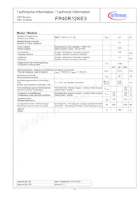 FP40R12KE3BOSA1 Datasheet Page 5