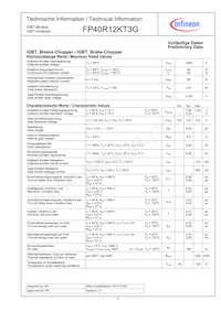 FP40R12KT3GBOSA1 Datenblatt Seite 3