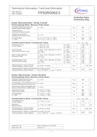 FP50R06KE3BOSA1 Datenblatt Seite 2