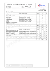 FP50R06KE3BOSA1 Datasheet Page 5