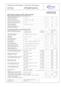 FP50R12KT4BOSA1 Datasheet Pagina 3