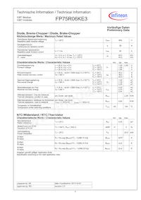 FP75R06KE3BOSA1 Datasheet Pagina 4