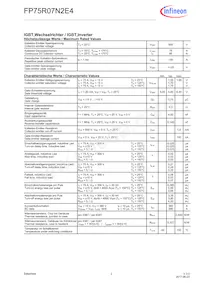 FP75R07N2E4BOSA1 Datasheet Page 2