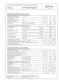 FP75R17N3E4BPSA1 Datenblatt Seite 3