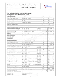 FP75R17N3E4BPSA1 Datasheet Page 4