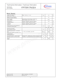 FP75R17N3E4BPSA1 Datasheet Page 6