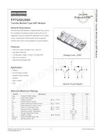 FP7G50US60 Datasheet Cover